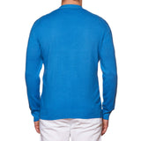 FEDELI Blue Cashmere Cardigan Sweater EU 58 NEW US 3XL