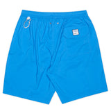 FEDELI Solid Blue Positano Airstop Swim Shorts Trunks NEW Size M