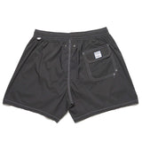 FEDELI Solid Gray Madeira Airstop Swim Shorts Trunks NEW Size L