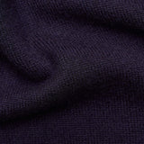 FEDELI Navy Blue Cashmere V-Neck Sweater NEW Slim Fit
