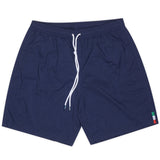 FEDELI Solid Navy Blue Positano Airstop Swim Shorts Trunks NEW Size L