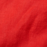 FEDELI Red Linen Long Sleeve Casual Shirt NEW