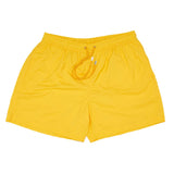 FEDELI Solid Yellow Madeira Airstop Swim Shorts Trunks NEW Size L