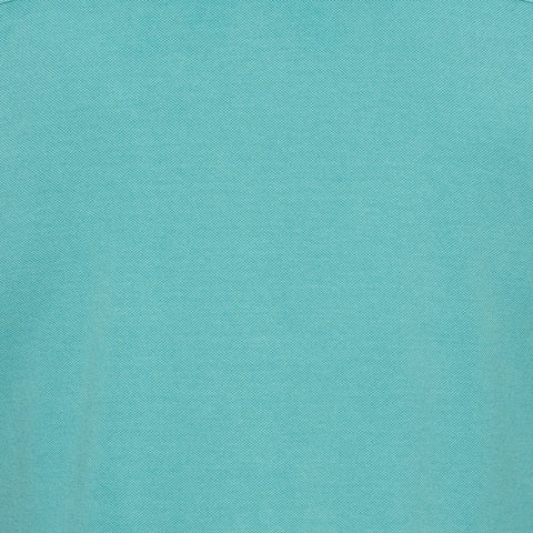 FEDELI "John" Mint Supima Cotton Pique Long Sleeve Polo Shirt 48 NEW US S