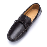 FEDELI "Rally" Dark Brown Leather Loafers Driving Car Shoes Moccasins 40 NEW US