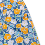 FEDELI Made in Italy Blue Floral Madeira Airstop Swim Shorts Trunks NEW Size 2XL