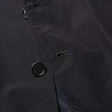 FLANELLA GRIGIA ROMA Black Wool Jacket 46 Size XS LORO PIANA Storm System