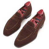 GAZIANO & GIRLING "Holkham" Suede Loafer Shoes UK 7.5E US 8 Last KN14