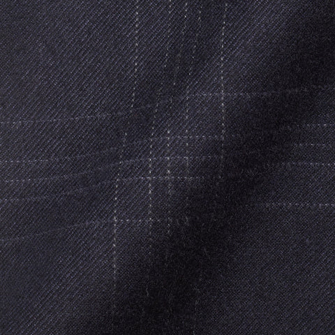 INCOTEX (Slowear) Blue Plaid Cotton Twill Pants EU 46 NEW US 30 Slim Fit