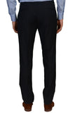 INCOTEX (Slowear) Navy Blue Wool Flat Front Dress Pants NEW Slim Fit