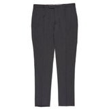 INCOTEX (Slowear) Gray Birdseye Wool Flat Front Dress Pants EU 54 NEW US 38 Slim