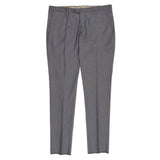 INCOTEX (Slowear) Gray Wool-Cotton Twill Pants EU 58 NEW US 42 Slim Fit