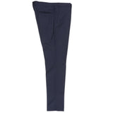 INCOTEX (Slowear) Navy Blue Flannel Wool Twill Dress Pants EU 60 NEW US 44 Slim