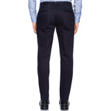 INCOTEX (Slowear) Dark Blue Cotton Garment Dyed Chino Pants NEW Slim Fit
