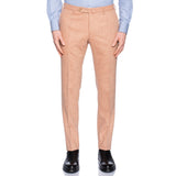INCOTEX (Slowear) Light Salmon Color Wool Flannel Pants NEW Slim Fit