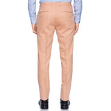 INCOTEX (Slowear) Light Salmon Color Wool Flannel Pants NEW Slim Fit