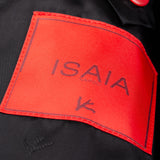 ISAIA Napoli "Base S" Black Wool Aquaspider Smoking Dinner Jacket 58 NEW US 48