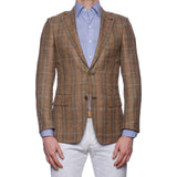 ISAIA Napoli "Base S" Dandy Attitude Silk-Linen-Wool Jacket EU 44 NEW US 34