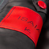 ISAIA Napoli "Base S" Gray Striped Wool Super 130's Jacket EU 48 NEW US 38