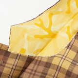 ISAIA "REGGIA" Tartan Plaid Wool-Silk-Linen-Cashmere Jacket EU 50 NEW US 40
