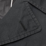 ITALIA INDEPENDENT Gray Carbon-K.evlar Fabric Gore-Tex Pea Coat Jacket 52 US L