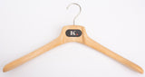 Kiton K. PUNTO ROSSO Beige Plastic Wood Look Coat Hanger Set of 5 Size 46/XL
