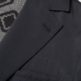 KITON Napoli Anthracite Gray Wool Blend Silk Lined Jacket Coat EU 50 NEW US 40 M