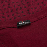 KITON Napoli Burgundy Cashmere-Silk V-Neck Sweater EU 50 NEW US M