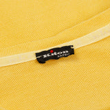 KITON Napoli Yellow Cotton Pique Crewneck Short Sleeve T-Shirt EU 50 NEW US M
