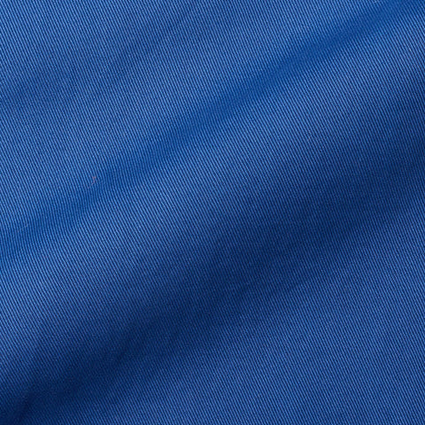 LUIGI BORRELLI Napoli Blue Cotton Chino Pants EU 50 US 34