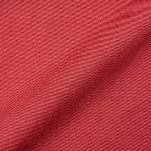 LUIGI BORRELLI Napoli Red Cotton Chino Pants EU 50 US 34
