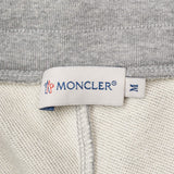 MONCLER Heather Gray Jersey Cotton Drawstring Lounge Sweatpants Size M