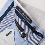 PT01 "La Rochelle" Light Gray Cotton Stretch Pants EU 50 US 34 Slim Fit