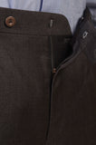 REGENT Germany HAND-TAILORED Gray Super 120's SP Dress Pants EU 50 NEW US 34