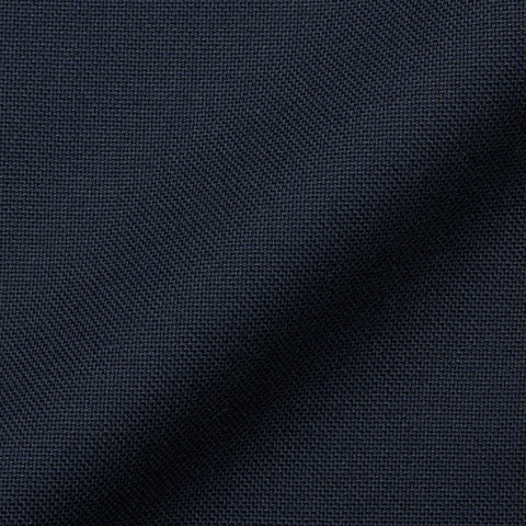 RUBINACCI LH Hand Made Bespoke Navy Blue Wool Mohair Jacket EU 50 NEW US 38 40