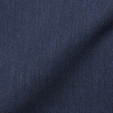 RUBINACCI LH Hand Made Navy Blue Wool Mohair Hopsack Blazer Jacket NEW
