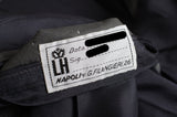 RUBINACCI Bespoke Gray Herringbone Linen Silk DB Blazer Jacket EU 50 US 38 40