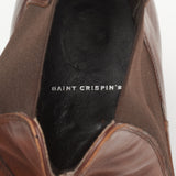 SAINT CRISPIN'S MOD 400 Brown Leather Ankle Chelsea Boots Shoes 6.5E US 7 Trees
