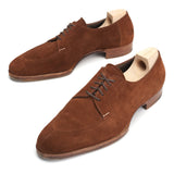 SAINT CRISPIN'S MOD 508 Brown Suede Leather Derby Shoes with Trees 6.5E US 7