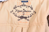 SAINT JAMES "Gladys" Brown Cotton DB Jacket with Belt FR 40 NEW US 8 / S-M