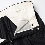 SANSEVERO Dark Gray Striped Ermenegildo Zegna Wool-Cashmere Suit 54 NEW 44