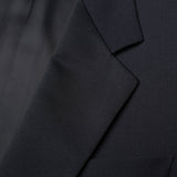 SARTORIA CASTANGIA Black Wool Notch Lapel Tuxedo Suit EU 50 NEW US 40