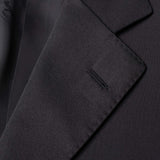 SARTORIA CASTANGIA Black Wool Super 100's Tuxedo Suit EU 50 NEW US 40