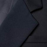 SARTORIA CASTANGIA Dark Blue Notch Lapel Tuxedo DB Suit EU 50 NEW US 40