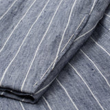 SARTORIA CASTANGIA Handmade Blue Striped Linen Summer-Spring Suit 54 NEW 44