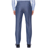 SARTORIA CASTANGIA Blue Wool-Mohair DB Suit EU 50 NEW US 40