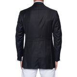 SARTORIA CASTANGIA Dark Blue Wool Super 150's Sport Coat Jacket EU 48 NEW US 38