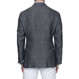 SARTORIA CASTANGIA Gray Linen-Wool-Silk Unlined Jacket EU 52 NEW US 42