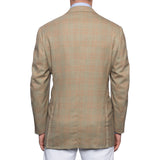 SARTORIA CASTANGIA Gray Plaid Wool Super 110's Jacket EU 48 NEW US 38