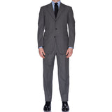 SARTORIA CASTANGIA Gray Striped Wool Business Suit EU 52 NEW US 42